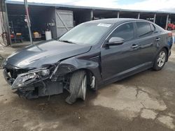 KIA Optima lx salvage cars for sale: 2015 KIA Optima LX