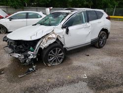 Salvage cars for sale at Greenwell Springs, LA auction: 2021 Honda CR-V Touring