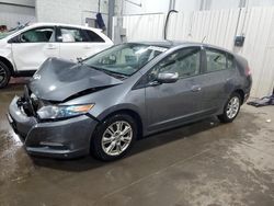 Salvage cars for sale at Ham Lake, MN auction: 2010 Honda Insight EX