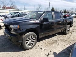 Salvage cars for sale from Copart Lansing, MI: 2020 Chevrolet Silverado K1500 RST