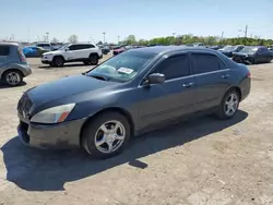 Vehiculos salvage en venta de Copart Indianapolis, IN: 2003 Honda Accord EX