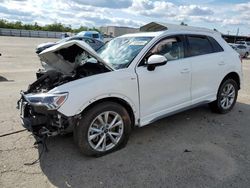 Salvage cars for sale at Fresno, CA auction: 2023 Audi Q3 Premium S Line 45