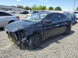 Salvage cars for sale at Sacramento, CA auction: 2016 Nissan Sentra S