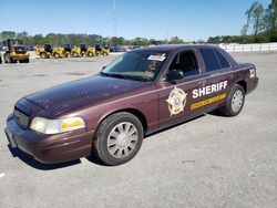 Salvage cars for sale from Copart Dunn, NC: 2011 Ford Crown Victoria Police Interceptor