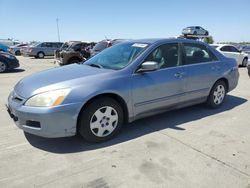 Salvage cars for sale from Copart Sacramento, CA: 2007 Honda Accord LX