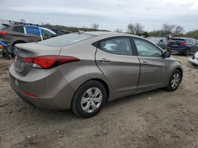 2016 Hyundai Elantra SE