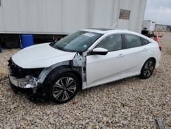 Salvage cars for sale from Copart New Braunfels, TX: 2018 Honda Civic EX