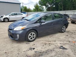 Salvage cars for sale from Copart Midway, FL: 2012 Toyota Prius