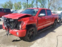 Chevrolet salvage cars for sale: 2016 Chevrolet Silverado K1500 LTZ