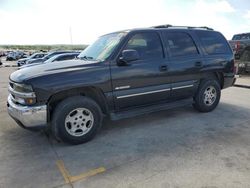 Salvage cars for sale at Grand Prairie, TX auction: 2003 Chevrolet Tahoe C1500