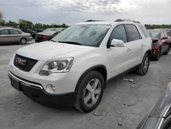 Salvage cars for sale at Cahokia Heights, IL auction: 2012 GMC Acadia SLT-1
