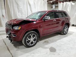 Salvage cars for sale from Copart Leroy, NY: 2019 Jeep Grand Cherokee Overland