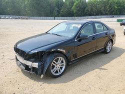 Salvage cars for sale from Copart Gainesville, GA: 2013 Mercedes-Benz C 300 4matic