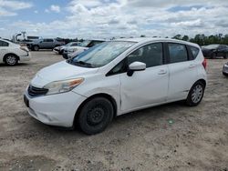 Salvage cars for sale from Copart Houston, TX: 2016 Nissan Versa Note S