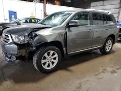 Salvage cars for sale from Copart Blaine, MN: 2012 Toyota Highlander Base