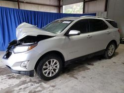 Salvage cars for sale from Copart Hurricane, WV: 2018 Chevrolet Equinox LT