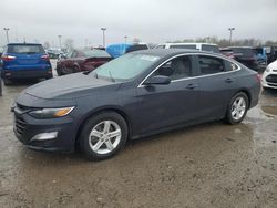 Salvage cars for sale at Indianapolis, IN auction: 2022 Chevrolet Malibu LS