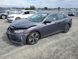 Salvage cars for sale from Copart Antelope, CA: 2016 Honda Civic EXL