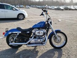 Salvage Motorcycles for sale at auction: 2007 Harley-Davidson XL883 L