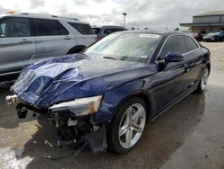 Salvage cars for sale from Copart Houston, TX: 2020 Audi A5 Premium