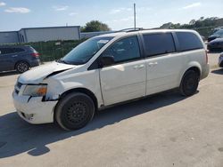Salvage cars for sale from Copart Orlando, FL: 2010 Dodge Grand Caravan SE
