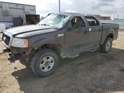 Salvage cars for sale from Copart Bismarck, ND: 2007 Ford F150 Supercrew