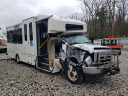 Salvage cars for sale at West Warren, MA auction: 2021 Ford Econoline E450 Super Duty Cutaway Van
