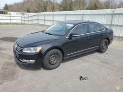 Salvage cars for sale from Copart Assonet, MA: 2014 Volkswagen Passat SEL