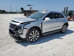 Salvage cars for sale at Arcadia, FL auction: 2019 Cadillac XT4 Premium Luxury