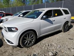 Salvage cars for sale at Waldorf, MD auction: 2017 Dodge Durango GT