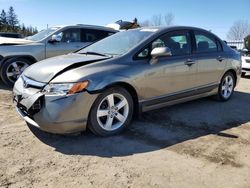 Salvage cars for sale from Copart Bowmanville, ON: 2006 Honda Civic EX