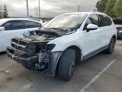 Salvage cars for sale from Copart Rancho Cucamonga, CA: 2019 Volkswagen Tiguan SE