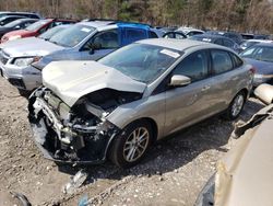 Salvage cars for sale from Copart North Billerica, MA: 2016 Ford Focus SE