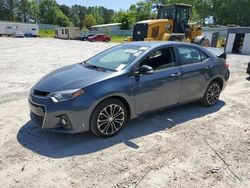 Salvage cars for sale from Copart Fairburn, GA: 2015 Toyota Corolla L