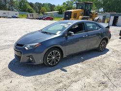 Toyota Corolla salvage cars for sale: 2015 Toyota Corolla L