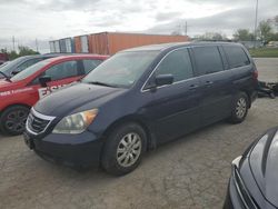 Salvage cars for sale at Bridgeton, MO auction: 2008 Honda Odyssey EXL