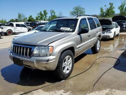 Salvage cars for sale from Copart Bridgeton, MO: 2004 Jeep Grand Cherokee Limited