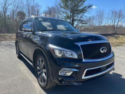 Infiniti QX80 Base Vehiculos salvage en venta: 2017 Infiniti QX80 Base