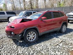 Salvage cars for sale at Waldorf, MD auction: 2016 Jeep Cherokee Latitude