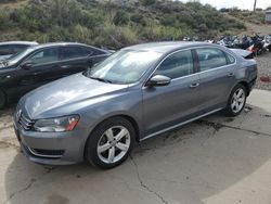 Salvage cars for sale from Copart Reno, NV: 2012 Volkswagen Passat SE