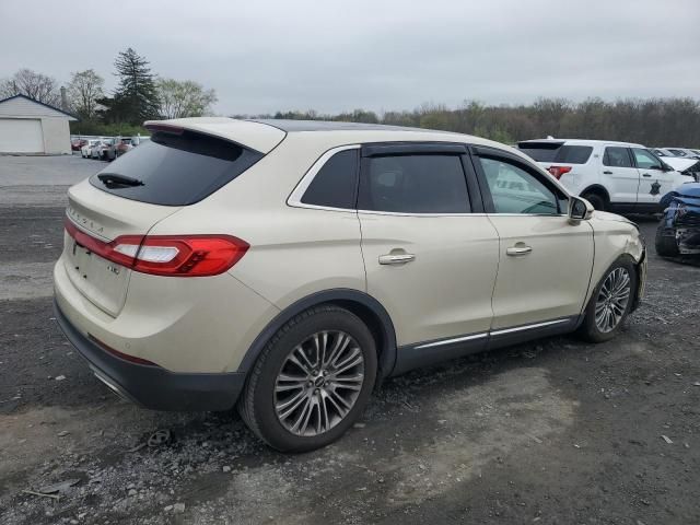 2016 Lincoln MKX Reserve