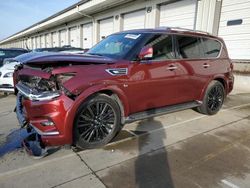 Salvage cars for sale from Copart Louisville, KY: 2020 Infiniti QX80 Luxe