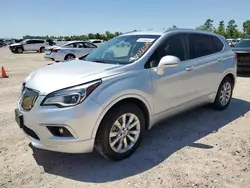Salvage cars for sale at Houston, TX auction: 2017 Buick Envision Essence