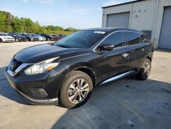 Salvage cars for sale at Gaston, SC auction: 2015 Nissan Murano S