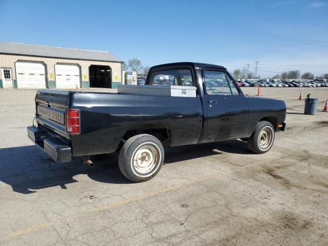 1985 Dodge D-SERIES D100