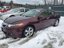 Salvage cars for sale at Candia, NH auction: 2009 Acura TSX