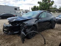 Salvage cars for sale at Opa Locka, FL auction: 2021 Tesla Model Y
