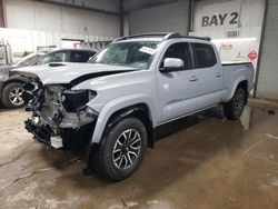 Salvage cars for sale from Copart Elgin, IL: 2021 Toyota Tacoma Double Cab