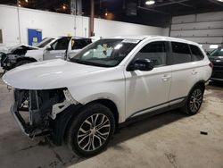 Salvage cars for sale from Copart Blaine, MN: 2016 Mitsubishi Outlander ES