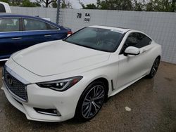 Vehiculos salvage en venta de Copart Bridgeton, MO: 2022 Infiniti Q60 Luxe